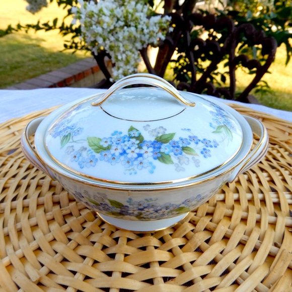 Noritake Other - Vintage Floral Sugar Bowl & Lid